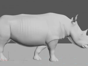 il rinoceronte definitivo Modello 3D
