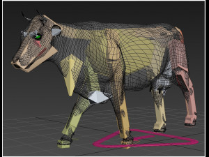 top cow 3D Model