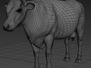 top cow 3D Model