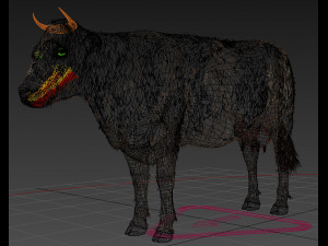 top cow 3D Model