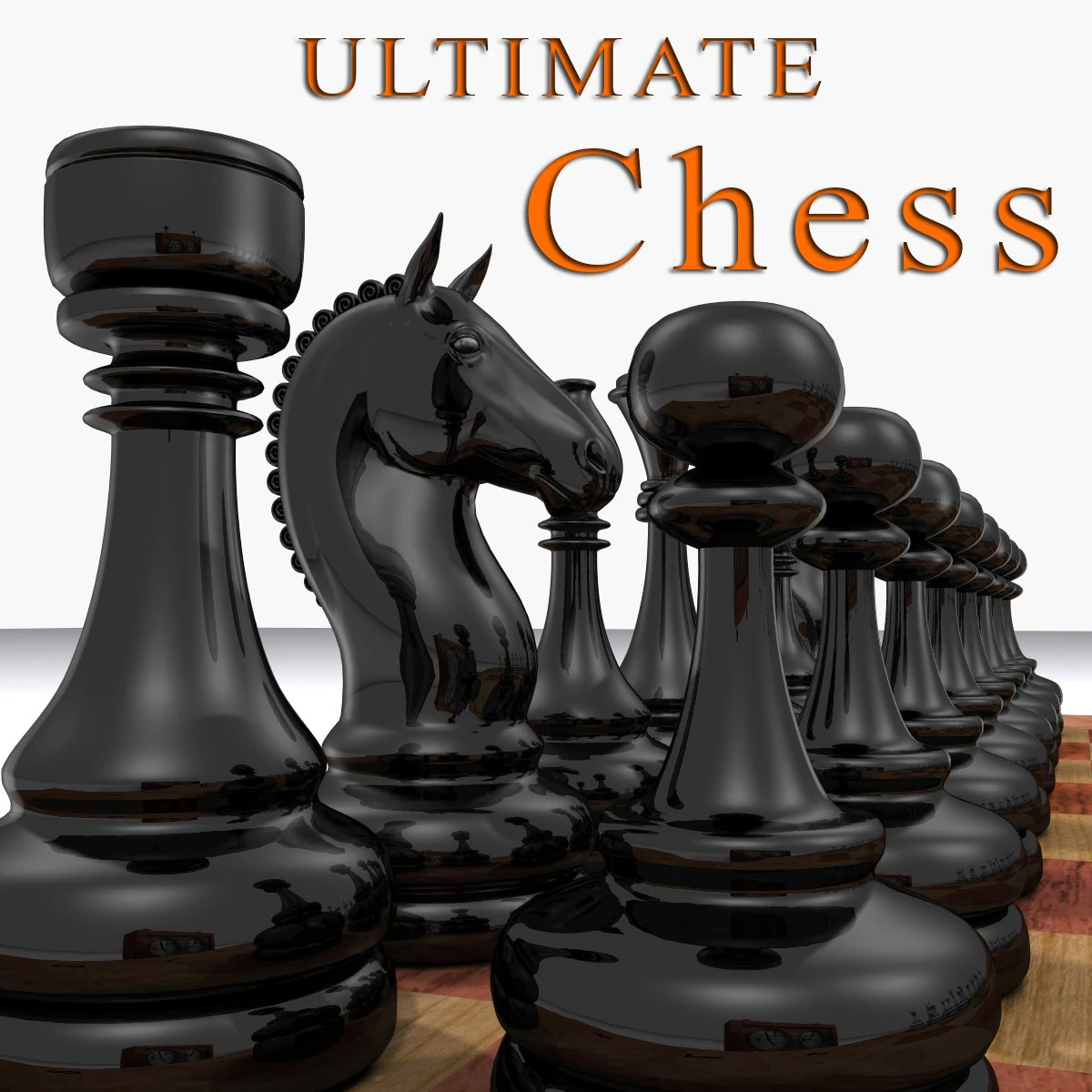 the ultimate chess pack 3D Model .c4d .max .obj .3ds .fbx .stl .blend 