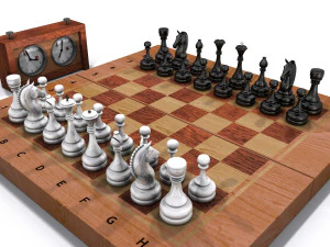 the ultimate chess pack 3D Model