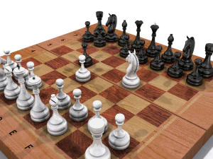 the ultimate chess pack 3D Model