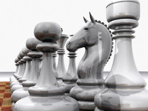 the ultimate chess pack 3D Model
