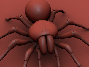 animated tarantula 3D-Modell