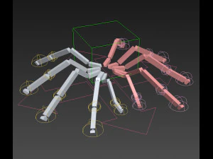 animated tarantula 3D Model