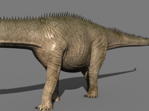 real life diplodocus dinosaur - animated 3D 모델