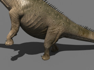 real life diplodocus dinosaur - animated 3D 모델