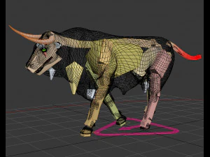 परम बैल 3D मॉडल