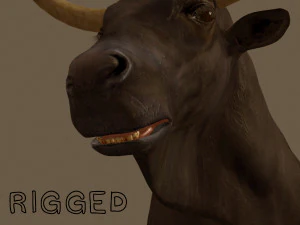 परम बैल 3D मॉडल