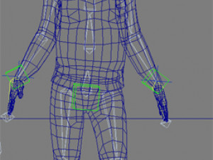 Walking 3d people 3D Model