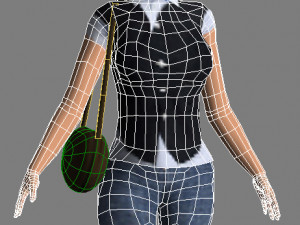 Walking 3d people 3D Model