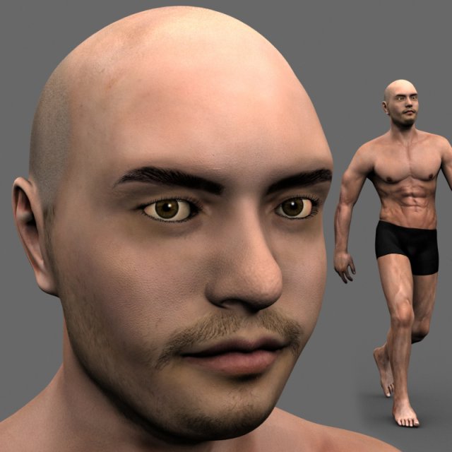 athleticus Model 3D .c4d .max .obj .3ds .fbx .stl .blend 