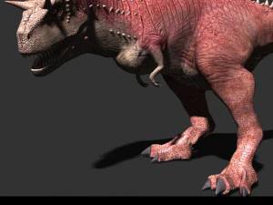 carnotaur resurrection - game ready 3D Model