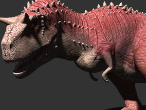 carnotaur resurrection - game ready 3D Model