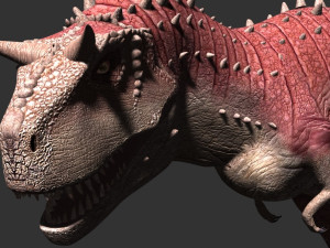 carnotaur resurrection - game ready 3D Model