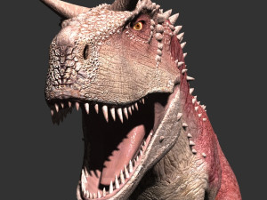 carnotaur resurrection - game ready 3D Model