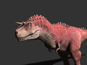 carnotaur resurrection - game ready 3D Model