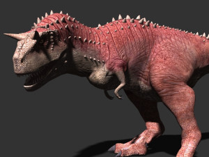 carnotaur resurrection - game ready 3D Model