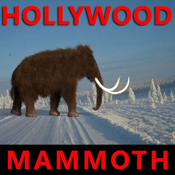 hollywood mammoth 3D Model .c4d .max .obj .3ds .fbx .stl .blend 