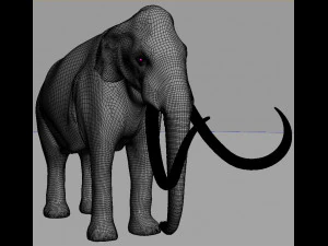 hollywood mammoth 3D Model
