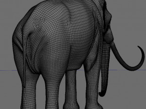 hollywood mammoth 3D Модель