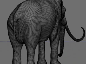 hollywood mammoth 3D Model