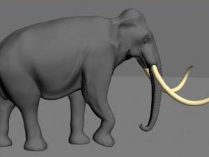 hollywood mammoth 3D Model