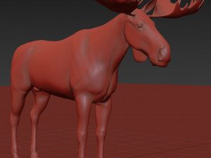 virtual moose 3D Model