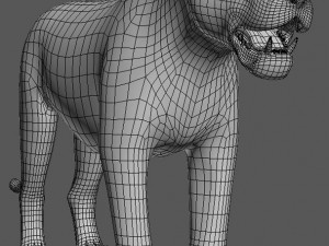 majestic lion 3D 模型