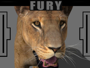 lioness fur 3D Model
