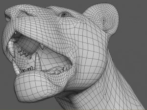the ultimate lioness 3D Model