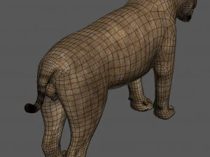 सेबरटूथ 3D मॉडल