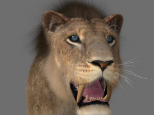 sabretooth Modello 3D