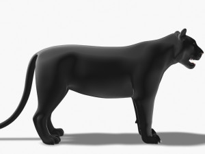 feline panther Model 3D