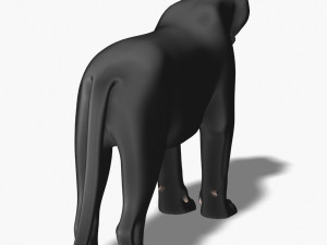 feline panther Model 3D
