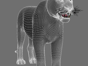 feline panther 3D Model