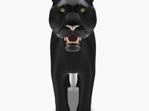 feline panther Model 3D