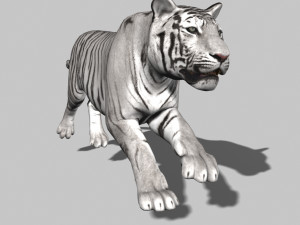 the ultimate cgi tiger Modelo 3D