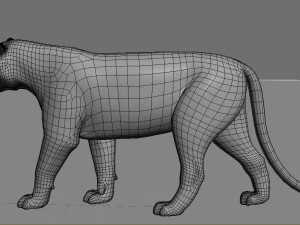 the ultimate cgi tiger 3D Model