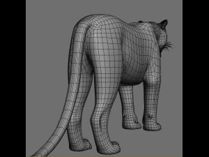 the ultimate cgi tiger 3D Model