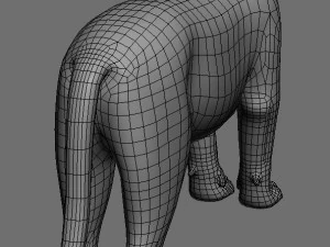 awesome tiger 3D Model