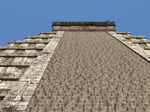 photoreal mayan temple 3D Model