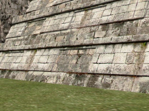 photoreal mayan temple 3D Model