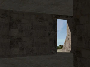 photoreal mayan temple 3D Model