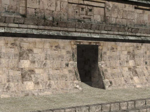photoreal mayan temple 3D Model