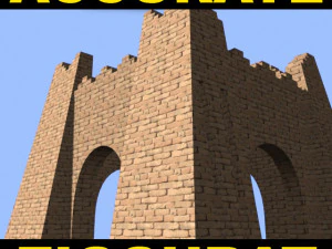 dokładny ziggurat ur Model 3D