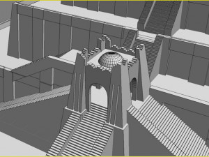 the accurate ziggurat of ur 3D Model