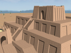 the accurate ziggurat of ur 3D Model