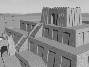 the accurate ziggurat of ur 3D Model